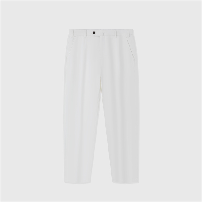 loro piana carlo relaxed straight cut everyday casual long trousers